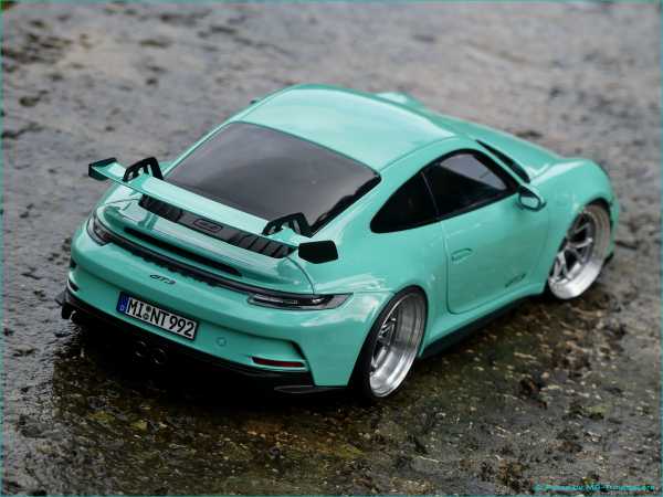 1:18 Porsche 911 GT3 MintGrün Edition 400 pcs / DIeCast Car + OVP